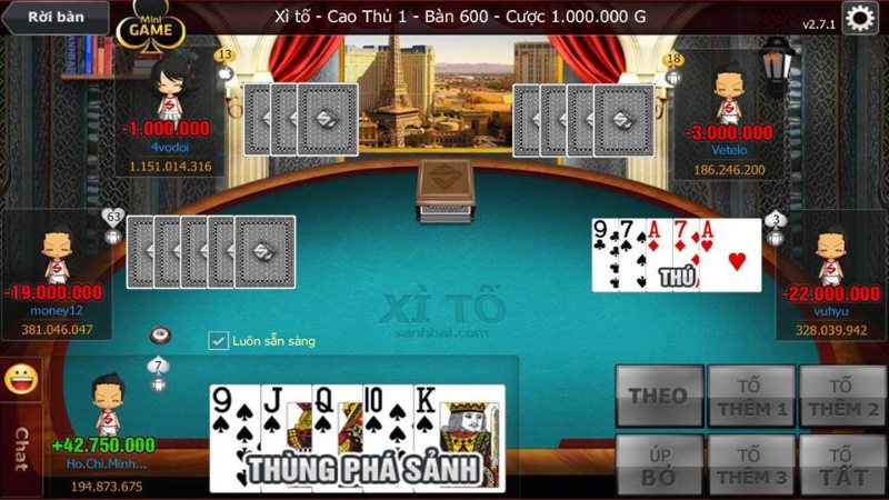 Hướng dẫn cách chơi Xì Tố Top88