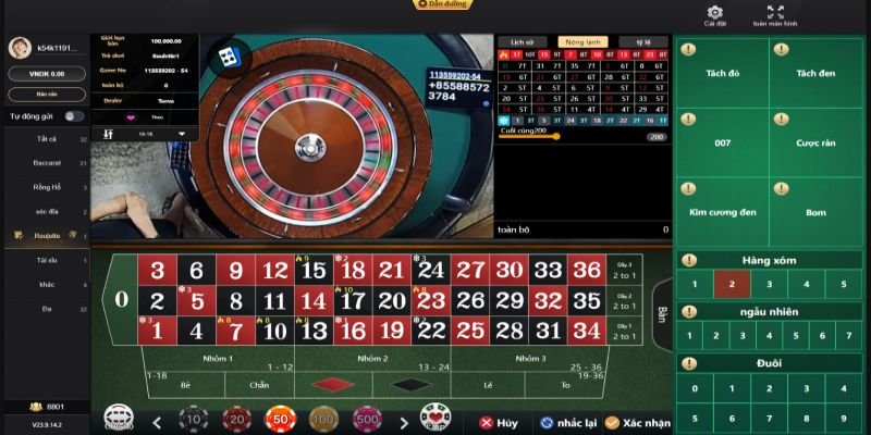 Luật chơi Roulette Top88